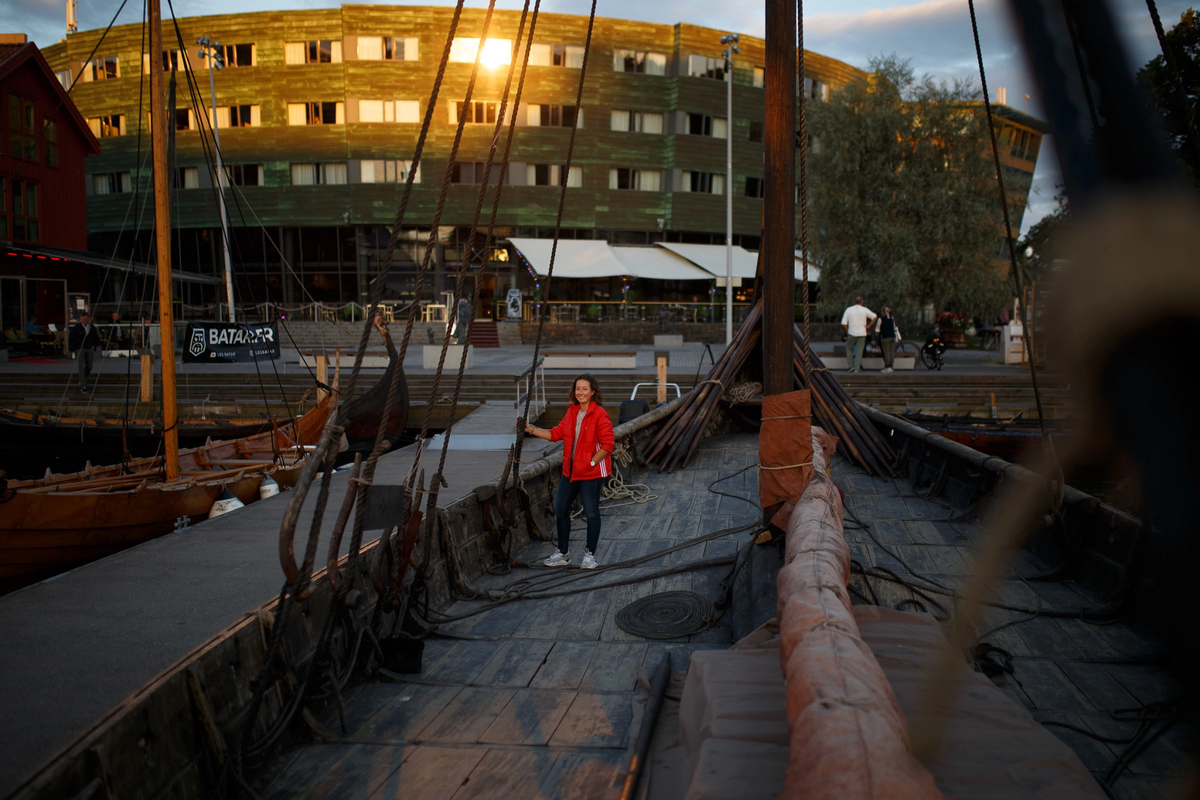 Saga Oseberg skipet. Foto: visitvestfold.com/ Yeast Studio