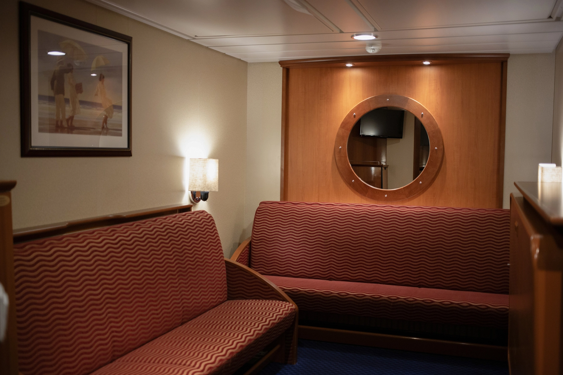 Standard innvendig 5-sengs lugar